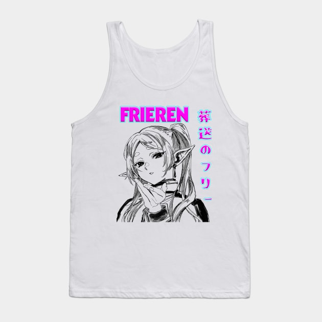 frieren Tank Top by Vhitostore